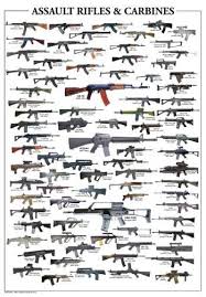 Assault Rifles Carbines Poster Hobbies Pinterest