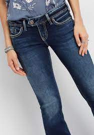 Silver Jeans Co Tuesday Low Rise Boot Cut Jean Maurices