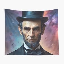 Abraham Lincoln Vintage Tapestries for Sale