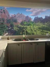 Browse and download minecraft sink skins by the planet minecraft community. Minecraft Kitchen Wallpaper 9gag