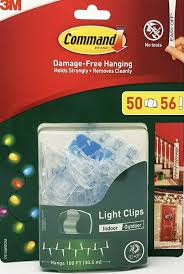 Command has an outdoor line of products (link to amazon) that stick to. 3m Command Indoor Outdoor 50 Light Clips 56 Strips Damage Hanging Wire Clip For Sale Online Ebay