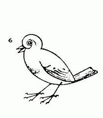 Bird On Tree Drawing For Kids How To Draw A Bird Easy Step By Step Easy Bird Drawings 20 Bird Drawings Drawings Tree Drawing