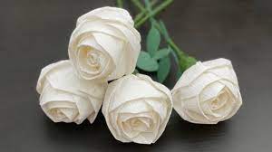 Tissue Paper Flowers Very Easy Paper Rose Flower Rose Flowers Pape Tissue Paper Flowers Easy Easy Paper Flowers Tissue Paper Flowers