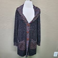 Approachable luxury at it's finest. Curio Sweaters Curio Knits Womens Cardigan Sweater Size M Bro Poshmark