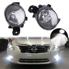 Set H11 Fog Lights Lamps Replacement W Halogen Bulbs For Nissan Maxima Sentra Ebay