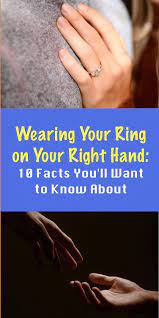 Wearing Your Wedding Ring On Your Right Hand How To Wear Rings Rings How To Wear