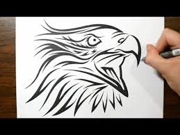 Drawing A Howling Wolf Silhouette Black Tribal Tattoo Design Youtube Eagle silhouette clip art 9 png clipart instant by on etsy. black tribal tattoo design