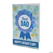 Whether you're writing a father's day card for dad, grandpa or someone whose been influential in your life, you can write a loving message to show your appreciation and say thanks for all he's done. Father S Day Tissue Paper Card Craft Kit Oriental Trading