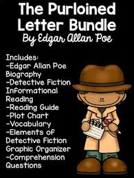 The Purloined Letter By Edgar Allan Poe Reading Comprehension Bundle Detective