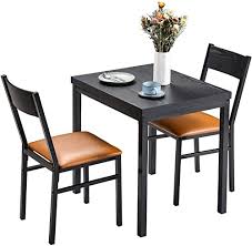From furniture to home decor, we have everything you need to create a stylish space for your family and friends. Best Seller Homury 3 Piece Dining Table Set Cushioned Chairs Modern Counter Height Dinette Set Small Kitchen Table Set 1 Table 2 Chairs Dining Room Kitchen Small Spaces Espresso Brown Online