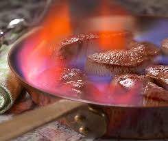 Flambierte Reh Entrecotes Einfache Gerichte Wildgerichte Rezepte