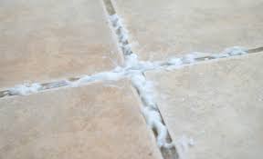 Now make a solution of equal part of vinegar and warm water and pour it. Does Cleaning Grout With Baking Soda And Vinegar Really Work