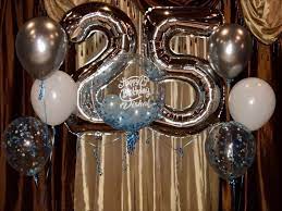 Rose Helium Balloons Events On Instagram Happy 25th Birthday To Vishal Thank You Jessica For Cho Happy 25th Birthday Helium Balloons Personalized Balloons