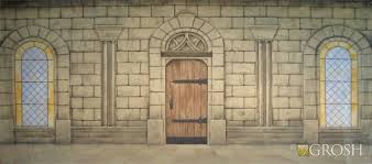 Castle Interior With Wood Door Castle Interior Backdrop Castles Interior Castle Wall Backdrop