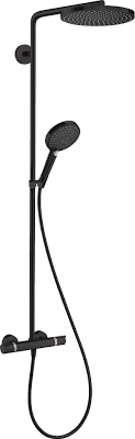 Armatürün etrafındaki kireç lekeleri için de yine kireç sökücü sprey işinize yarayacaktır. Hansgrohe Raindance Select S 240 Su Tasarruflu Dus Sistemi Dus Basligi Dus Basligi Dus Cubugu Termostat Hortum 3 Puskurtme Turu Mat Siyah Amazon Com Tr
