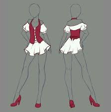 Dress drawing, drawing clothes, manga clothes, anime dress, croquis, fashion sketches. Anime 898105 Girl Clothing And Draw On Favim Com