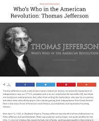 Who S Who In The American Revolution Thomas Jefferson Ancestral Findings Founding Fathers Quotes History Usa American Revolution