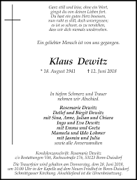 Mit dem gemeindezusammenschluss im januar 2002 sind die damals bestehenden freiwilligen feuerwehren in den gemeinden dewitz und ballin zur feuerwehr lindetal zusammengeführt worden. Traueranzeigen Von Klaus Dewitz Ga Trauer De