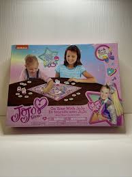 Jojo's card game asked kids whether they've ever walked in on someone naked, gotten arrested, or gone outside without underwear. the game, jojo's juice, was sold by nickelodeon in partnership with siwa. Nickelodeon On Tour With Jojo Siwa Board Game 2 To 4 Players Ages 3 And Up For Sale Online Ebay