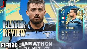 The mean and the median represent popular examples, minimizing the mean square and absolute error, respectively. Fifa 20 Totssf Acerbi 93 Player Review Youtube