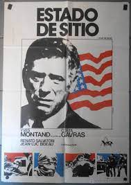 Cada película que dirige le sirve para hacer patente su compromiso político. 13697 Estado De Sitio Yves Montand Costa Gavras Cartel De Cine Original 70x100 Aprox Conservacion Cine Posters Y Car Carteles De Cine Afiche De Cine Cine