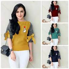 Atasan batik kantor cantik ada size jumbo tunik blouse blus kerja wani. Jual Produk Blouse Atasan Katun Anak Termurah Dan Terlengkap Agustus 2021 Bukalapak