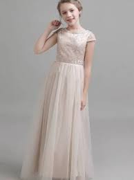 Long Tulle Junior Bridesmaid Dresses Formal Girls Party Dress Modest Junior Bridesmaid Dr In 2020 Junior Bridesmaid Dresses Bridesmaid Dresses Girls Bridesmaid Dresses
