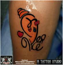 Minakshi Name Tattoo Minakshi Name Ganpati Tattoo On Hand Done By R Tattoos Studio In Ghatkopar West Mumbai Tattoo Studio R Tattoo Paw Print Tattoo