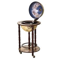 Check spelling or type a new query. Homcom Mdf Retro Globe Drinks Cabinet W Wheels Brown Aosom Uk