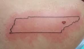 Maybe you would like to learn more about one of these? My Newest Tattoo State Of Tennessee Outline With Heart Over Knoxville Because That Is Where I Was Born Tennessee Tattoo New Tattoos Tattoos