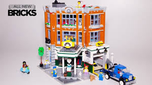 Lego Creator Expert 10264 Corner Garage Speed Build Youtube In 2020 Lego Creator Lego Roll Up Doors