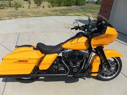 Harley Davidson Touring 2012 Harley Davidson Road Glide Custom Fltrx Chrome Yellow And Harley Davidson Roadster Harley Davidson Helmets Harley Davidson Bikes