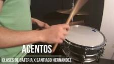 Acentos - Clases de batería x Santiago Hernández | Clases de ...