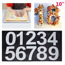 Pin On Number Cake Moulds 0 9 Cake Molds