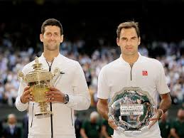 The problem with federer is trying to win those second serve points against djokovic. Novak Djokovic Pips Roger Federer To His Fifth Wimbledon Title In The Longest Singles Final In History Tennis News Times Of India