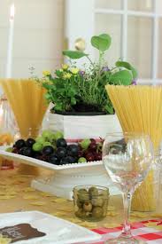 However, something italiano or latino is always good. Italian Dinner Party Styling Inspiration