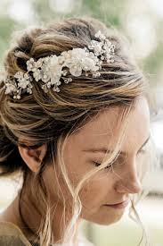 Buy Flower Hair Vine With Silver Accents Online in India