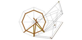 Roof Framing Geometry The Mandala Roof Reciprocal Roof Roof Framing Roof Mandala