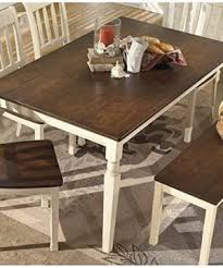 See more ideas about farmhouse dining, farmhouse dining room, farmhouse dining room table. Ashley Furniture Signature Design Whitesburg Farmhouse Dining Room Table Farmhouse Goals