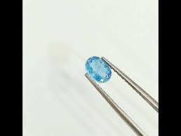 Aquamarine Gemstone Sky Blue Color Oval Shaped Santa Maria Youtube Aquamarine Gemstone Blue Color Gemstones