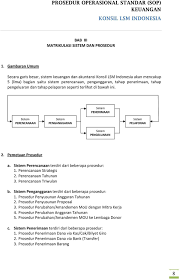 Apakah yang dimaksudkan dengan mpk dan fm yang terdapat pada pkpa bil 8 1991 berkenaan. Standar Operasional Prosedur Keuangan Sop Keuangan Pdf Free Download