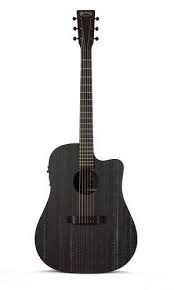Fender Black Acoustic Electric Guitar Graphite X Martin Guitar Black Acoustic Guitar Acoustic Electric Guitar