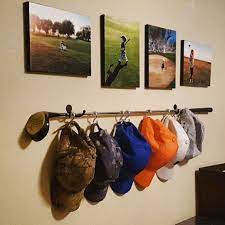 Need Ideas On How To Store Your Hats These Most Creative Hat Rack Ideas May Help You Doing Your Hat Organization Save It For Golf Room Diy Hat Rack Golf Diy