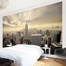 Fototapete New York Manhattan Dawn Vliestapete Breit New York Schlafzimmer New York Hintergrundbild New York Tapete