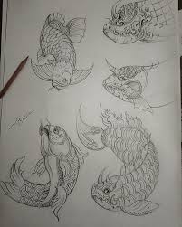 ae seka บน instagram ป ปลาตากลม koi fish tattoo koi tattoo design koi fish