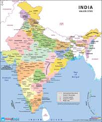 For example, you can mark on the major cities this map shows the location of india's major cities and neighbouring countries. Major Cities In Different States Of India Maps Of India