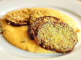 Fried Green Tomatoes With Jalapeno Cheese Grits Recipe Cheese Grits Grits Recipe Jalapeno Cheese Grits Recipe