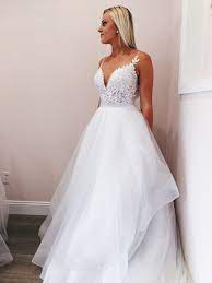 A Weddingdress Fit For A Princess We Love The Modern Detailed Unique Look Of The Caitlyn Dress Try It On With U Dresses Wedding Dresses My Wedding Day