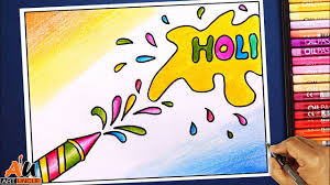 See more ideas about drawings, drawing class, drawing videos. How To Draw Holi Festival Easy Drawing For Beginners Step By Step Youtube