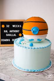 I was put in charge of. A Cute Way To Celebrate A New Baby Boy This Basketball Themed Baby Shower Is Full O Basketball Baby Shower Boy Baby Shower Themes Basketball Theme Baby Shower